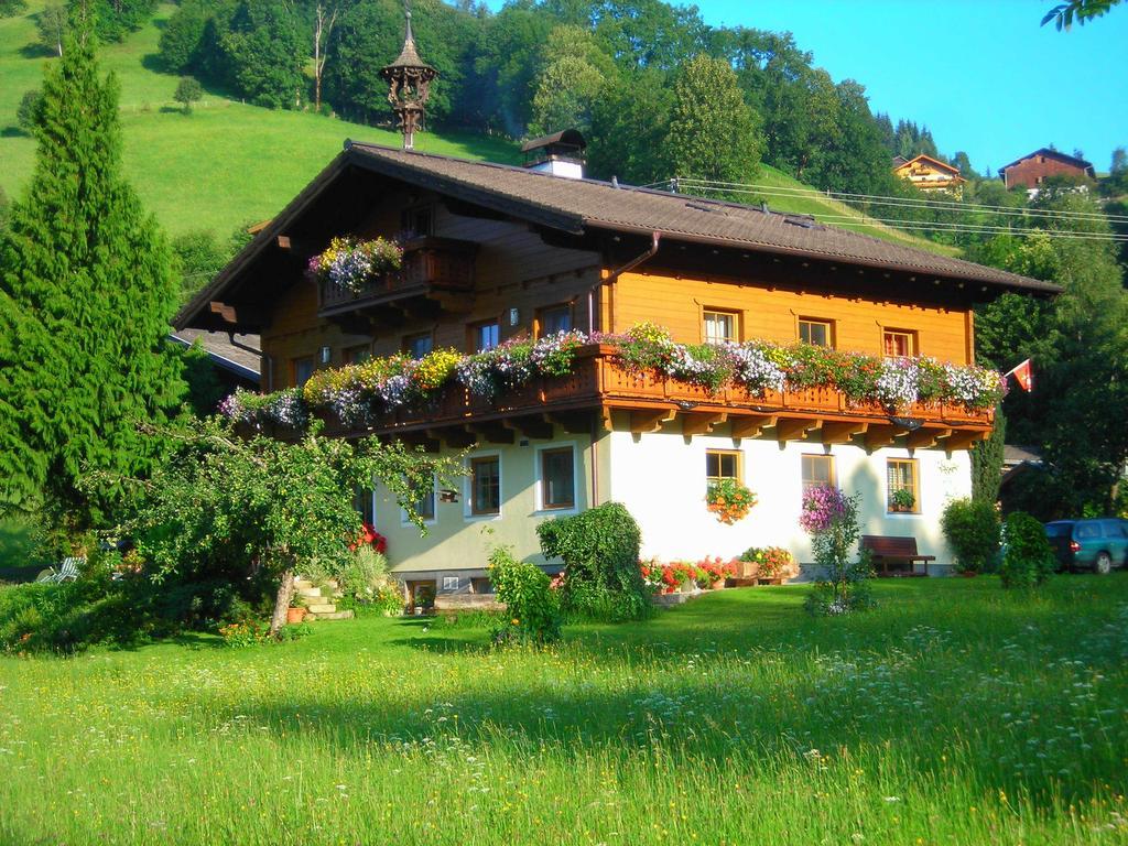 Ferienwohnung Bauernhof Auhof Wagrain Exterior foto