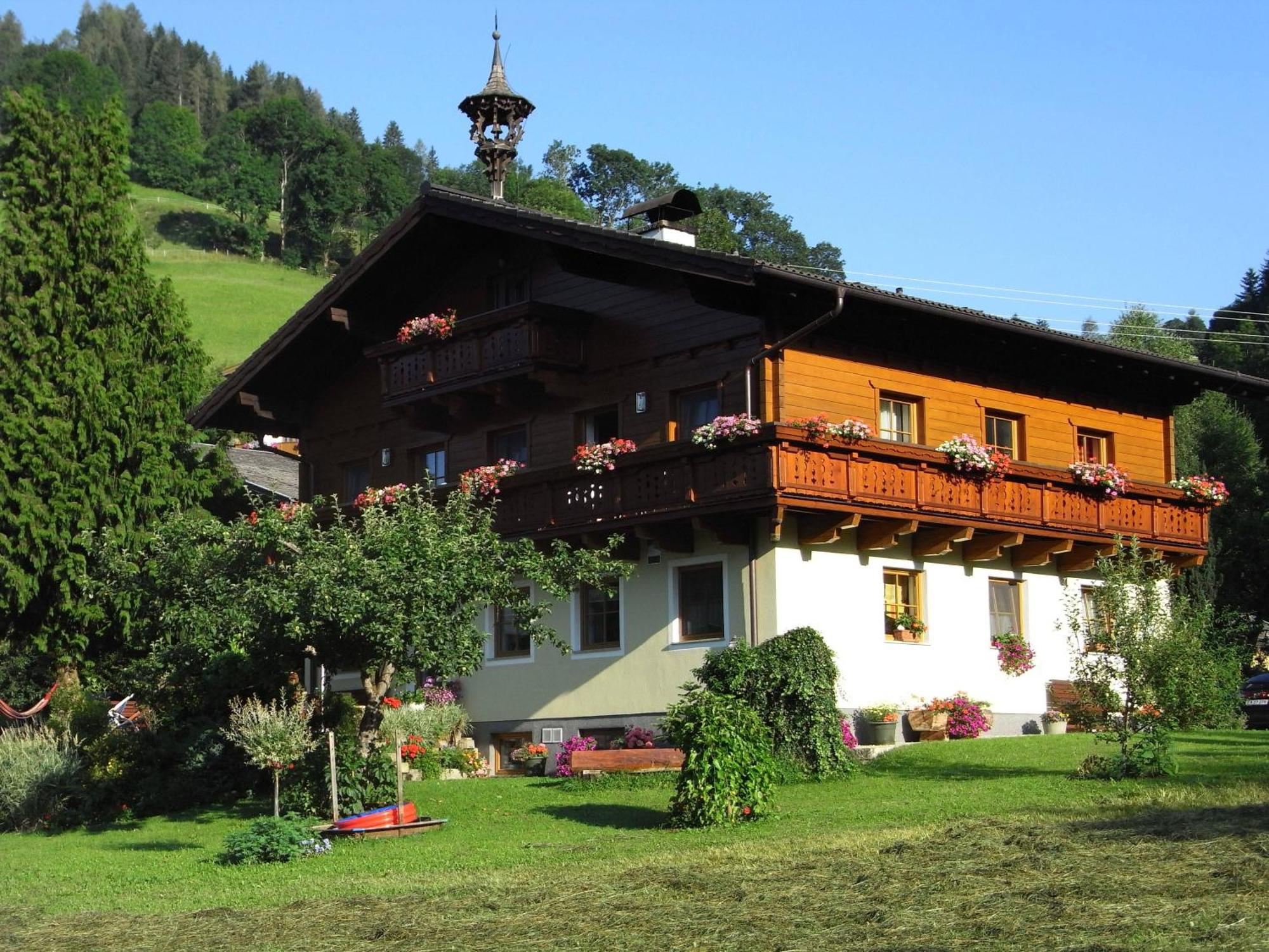Ferienwohnung Bauernhof Auhof Wagrain Exterior foto
