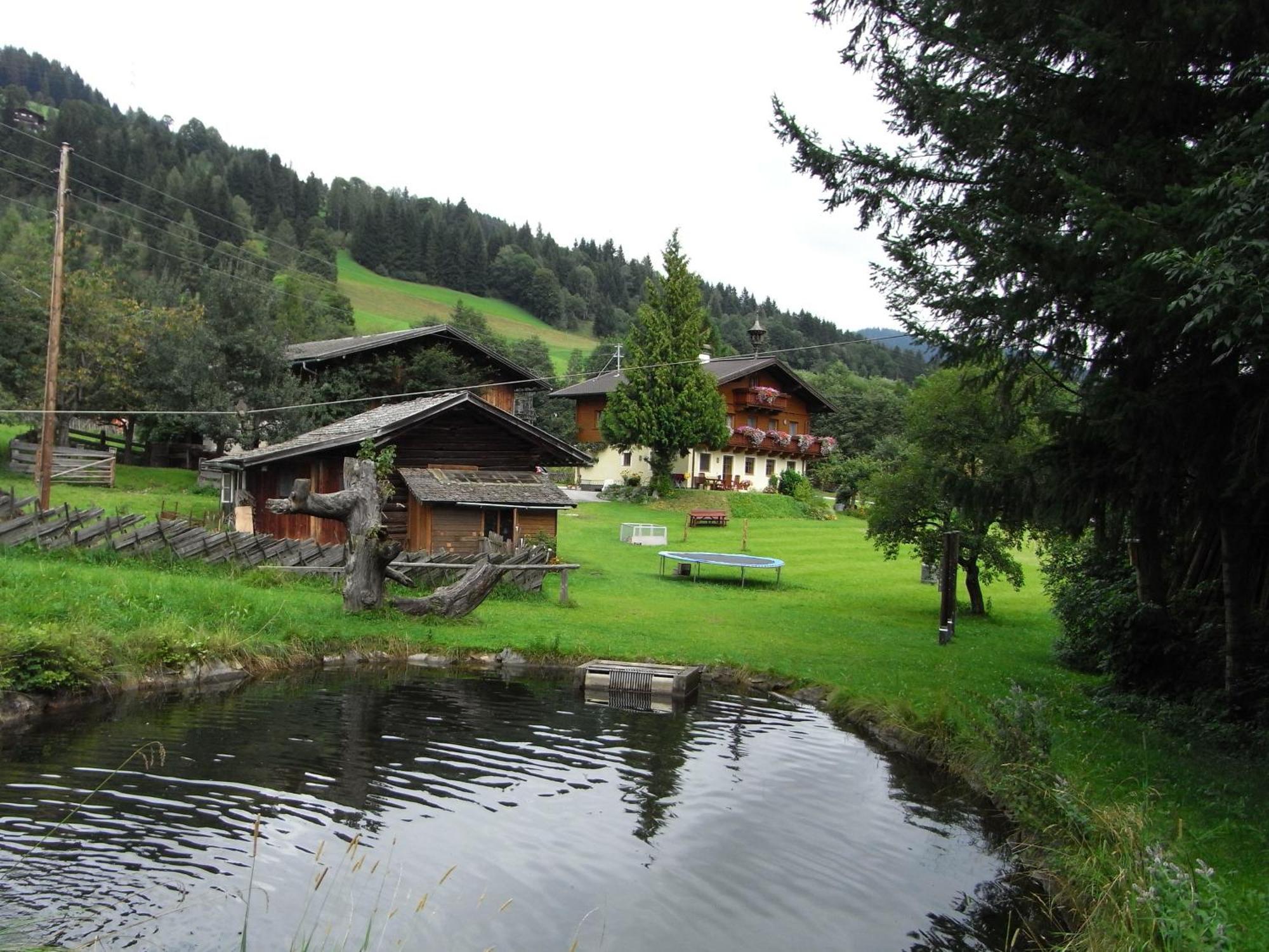 Ferienwohnung Bauernhof Auhof Wagrain Exterior foto