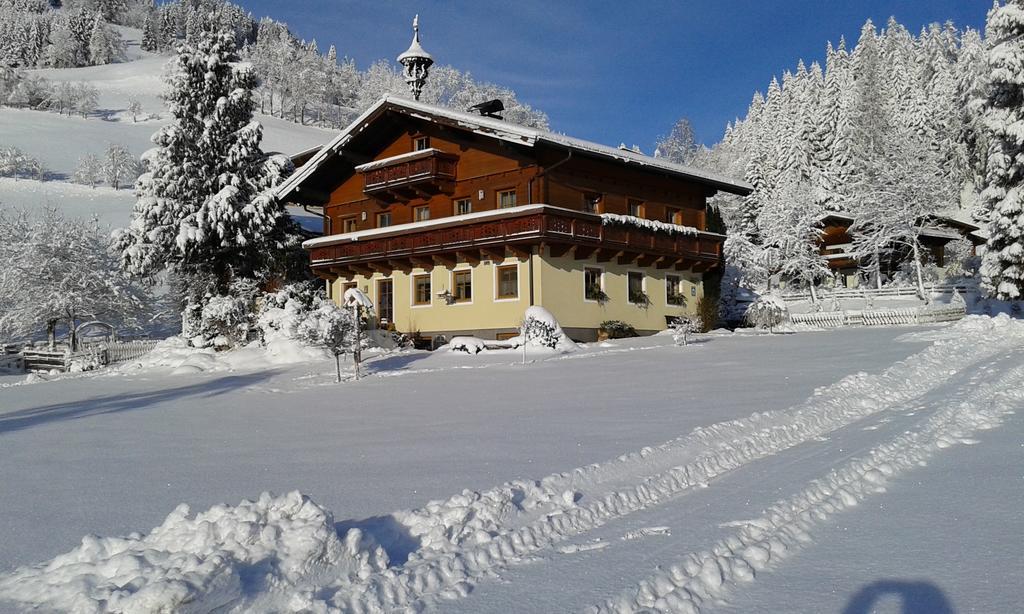 Ferienwohnung Bauernhof Auhof Wagrain Exterior foto