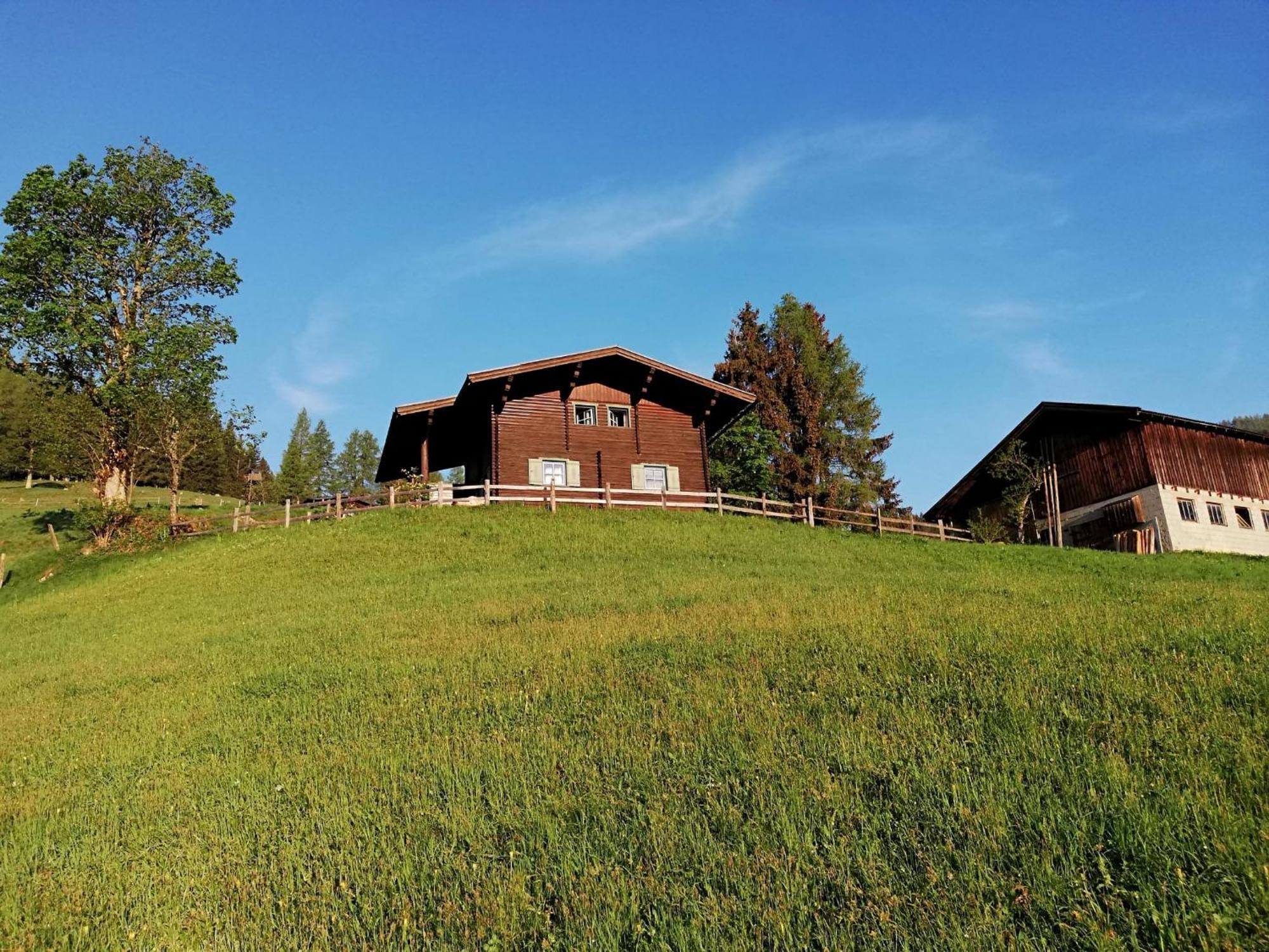 Ferienwohnung Bauernhof Auhof Wagrain Exterior foto