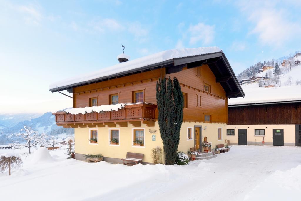 Ferienwohnung Bauernhof Auhof Wagrain Exterior foto